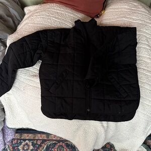 Black Quilted Jacket